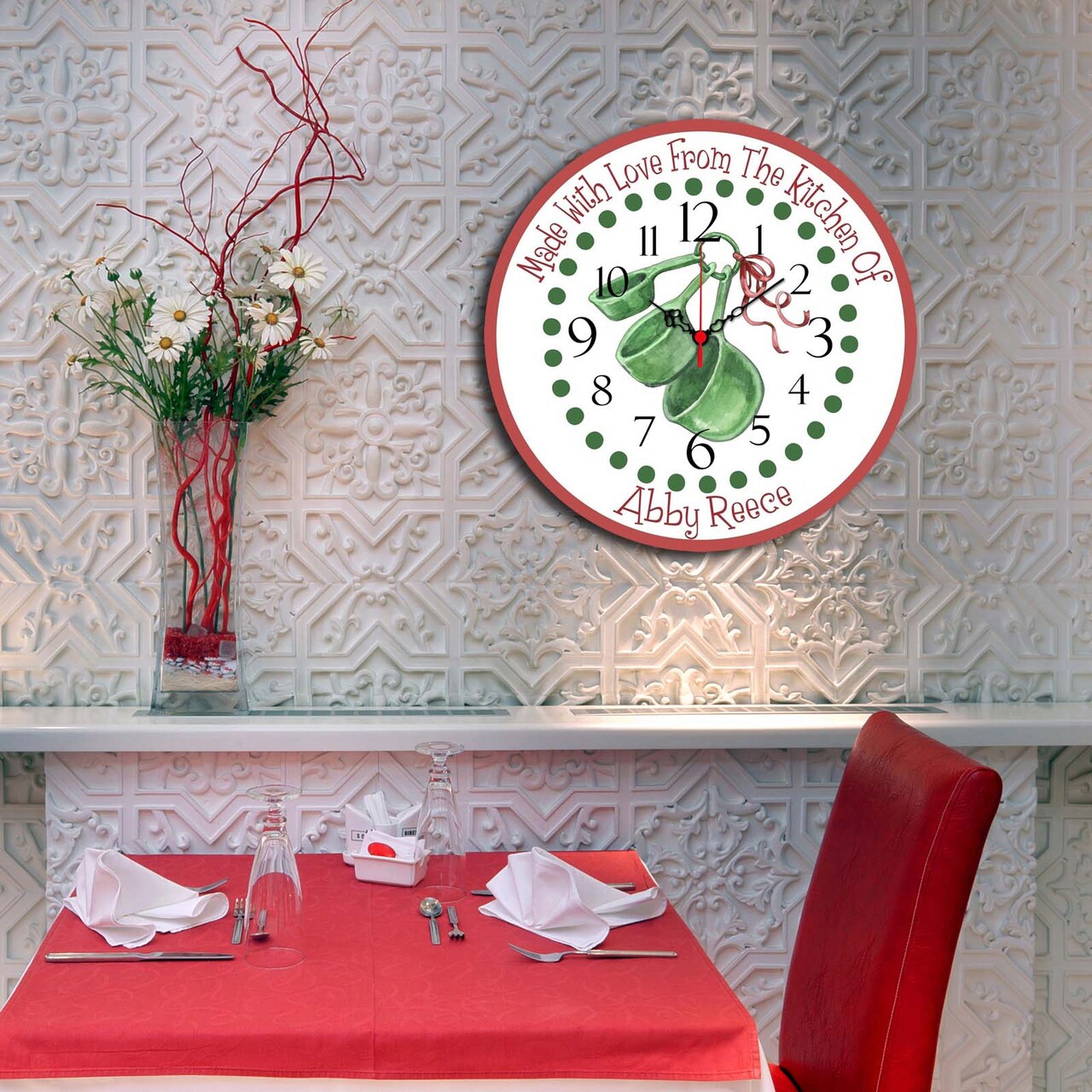 Ceas de perete, Ms-16, ø40 cm, Multicolor - imagine 3